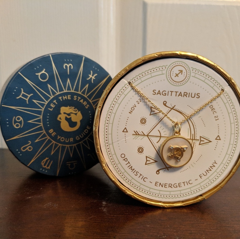 Brand New Zodiac Necklace - Sagittarius